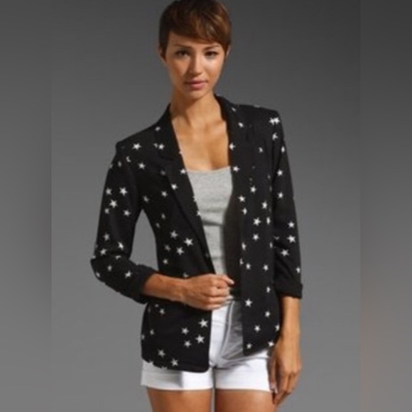 Patterson J. Kincaid “Ricci” Star Blazer, open front, ultra lightweight. Size M - Picture 2 of 7